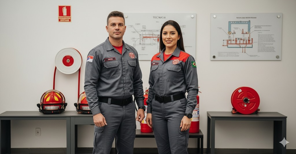 Equipe Recarga de Extintores Goiania 